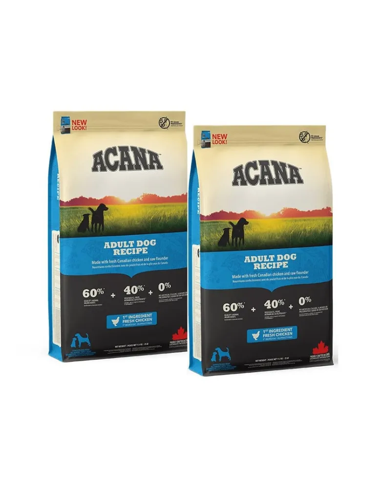 ACANA Adult Dog Recipe Chicken(2 x 11.4 kg)