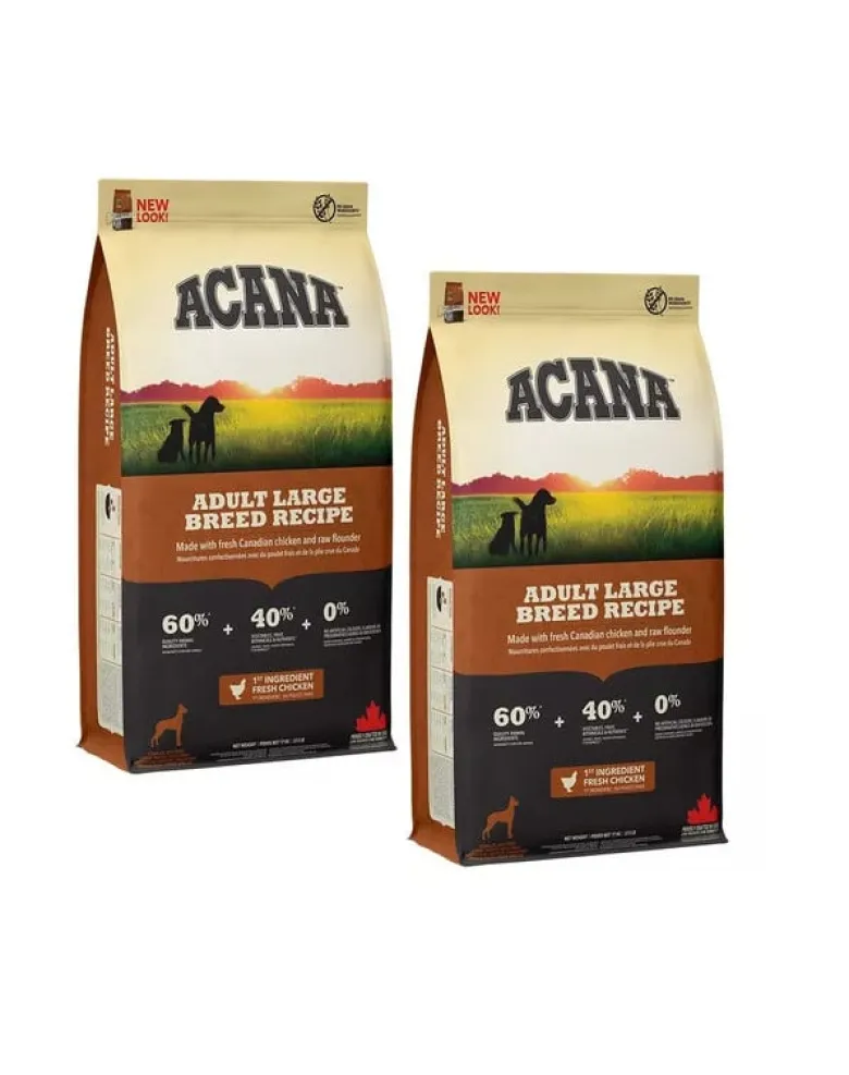 ACANA Adult large breed 22.8 kg (2 x 11.4 kg)