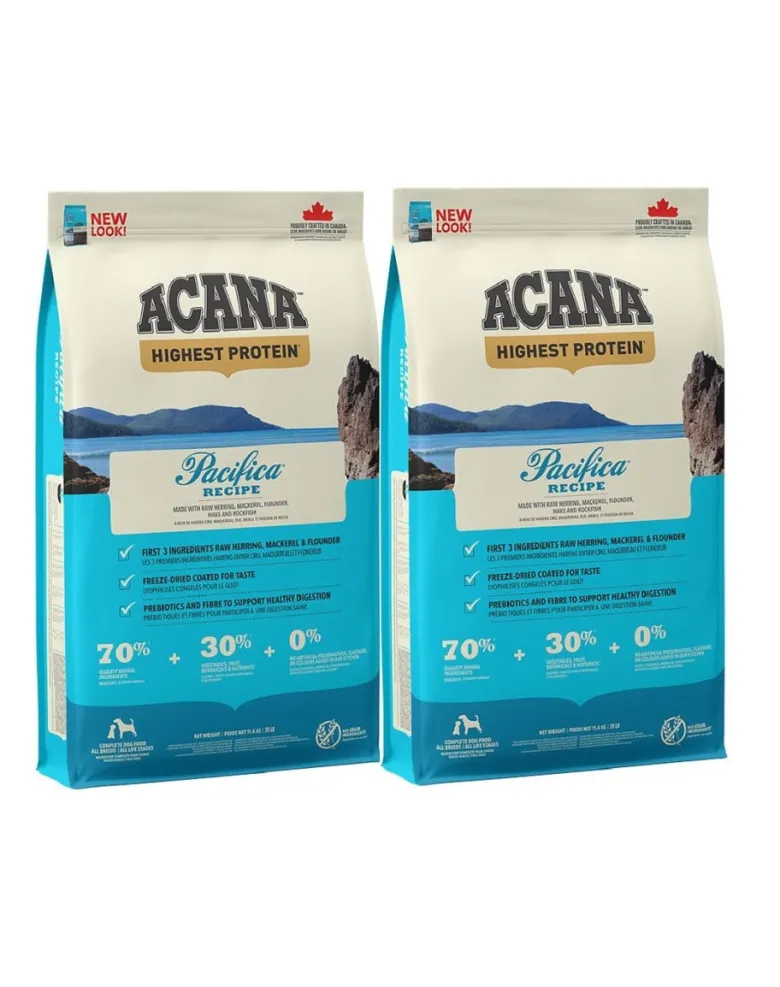 ACANA Pacifica Dog 22,8kg (2 x 11,4kg)