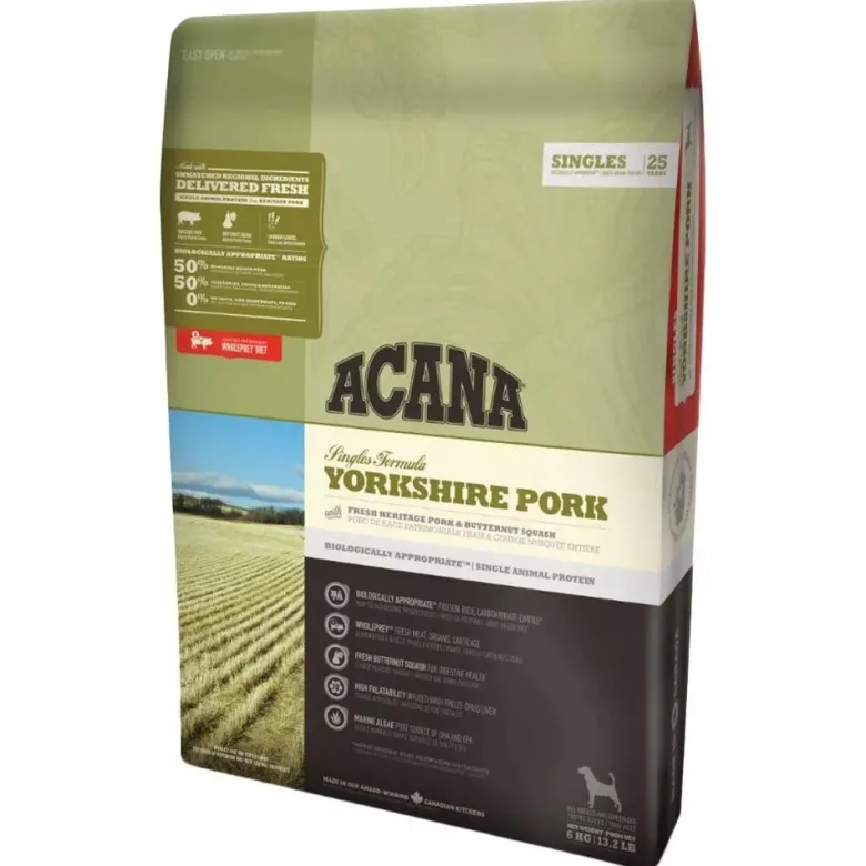 ACANA Yorkshire Pork 22,8 kg (2 x 11,4 kg)