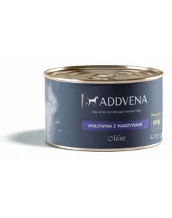 ADDVENA Moist Manzo con verdure 410g cibo umido per cani adulti