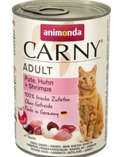 ANIMONDA Carny Adult - manzo, tacchino e gamberetti 400 g