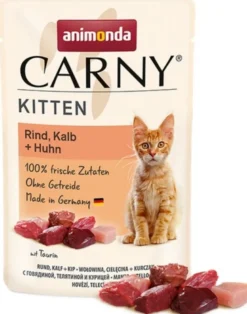 ANIMONDA Carny Kitten manzo vitello e pollo 85 g