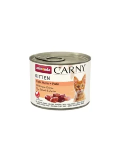 ANIMONDA Carny Kitten Veal&Chicken&Turkey 200 g vitello pollo e tacchino per gattini