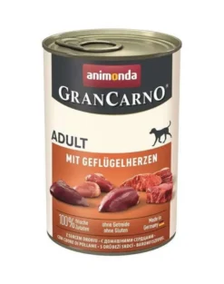 ANIMONDA GranCarno Adult with Poultry hearts 400 gcon cuori di pollame per cani adulti