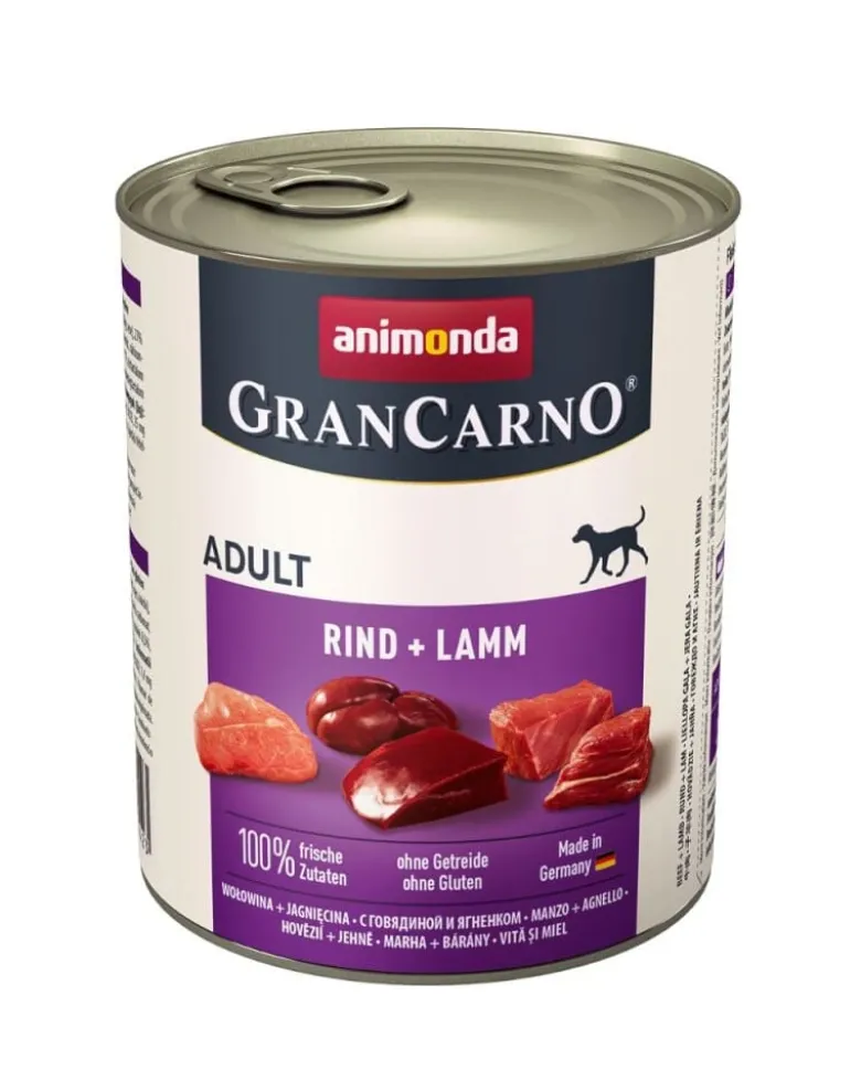 ANIMONDA GranCarno manzo e agnello 800g