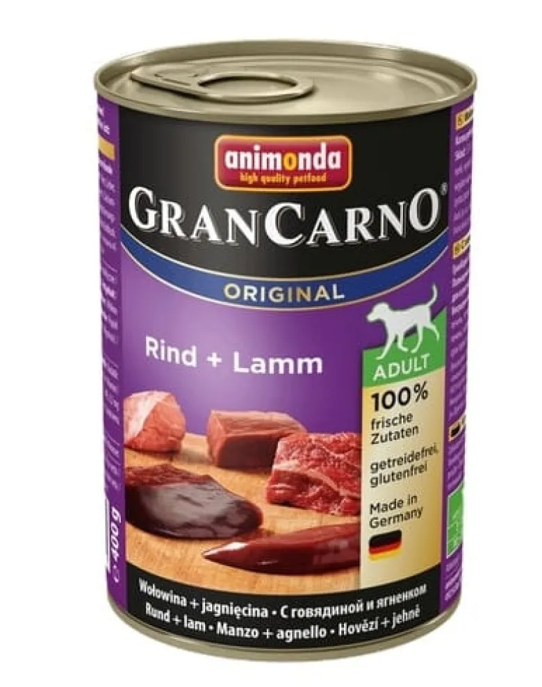 ANIMONDA GranCarno manzo e agnello 800g