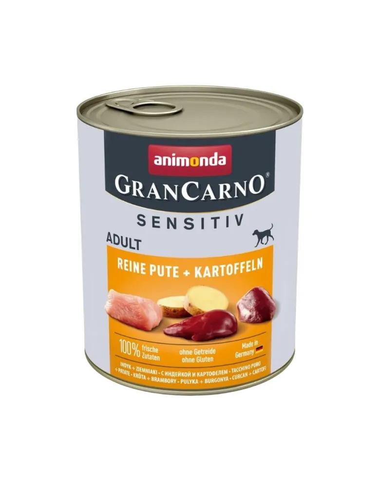 ANIMONDA GranCarno Sensitive tacchino con patate 800g