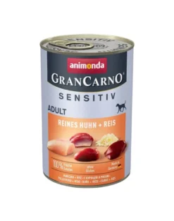 ANIMONDA GranCarno Sensitiv Pure Chicken&Rice 400 g con pollo e riso per cani adulti sensibili