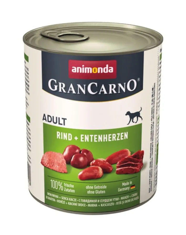 ANIMONDA Grancarno tacchino e anatra 800g