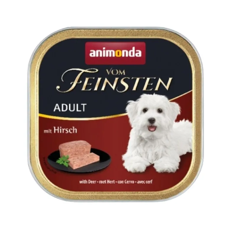 ANIMONDA Vom Feinsten Forest mix con cervo 5 x 150g