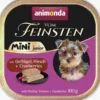 ANIMONDA Vom Feinsten Mini Junior con pollo, selvaggina e mirtilli 100g cibo umido per cuccioli di piccole razze