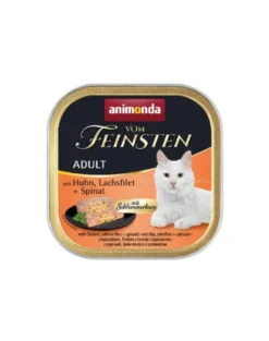 ANIMONDA Vom Feinsten Pate Pollo, Salmone con spinaci 100g