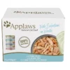 APPLAWS Applaws Cat Tin 12x156g Fish Selection in Broth Multipack