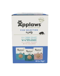 APPLAWS Applaws Selection Fish Multipack bustine di gelatina per gatti 12x70g
