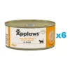 APPLAWS Cat Adult Chicken Breast with Cheese in Broth petto di pollo con formaggio in brodo 6 x 156g