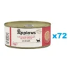 APPLAWS Cat Adult Chicken Breast with Duck in Broth petto di pollo con anatra in brodo 72 x 70g