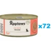 APPLAWS Cat Adult Mousse Salmon mousse con salmone 72 x 70g