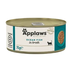 APPLAWS Cat Adult Ocean Fish in Broth pesce oceanico in brodo 6 x 70g