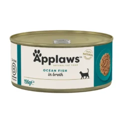 APPLAWS Cat Adult Ocean Fish in Broth pesce oceanico in brodo 24 x 156g
