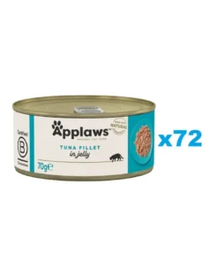 APPLAWS Cat Adult Tuna Fillet in Jelly tonno in gelatina 72 x 70g
