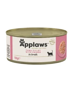 APPLAWS Cat Adult Tuna with Prawn in Broth tonno e gamberi in brodo 24 x 156g