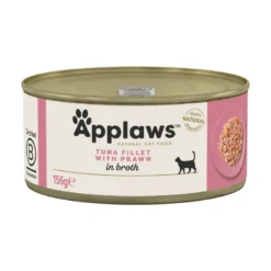 APPLAWS Cat Adult Tuna with Prawn in Broth tonno e gamberi in brodo 6 x 156g