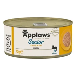 APPLAWS Cat Senior Chicken in Jelly pollo in gelatina per gatti anziani 24 x 70g