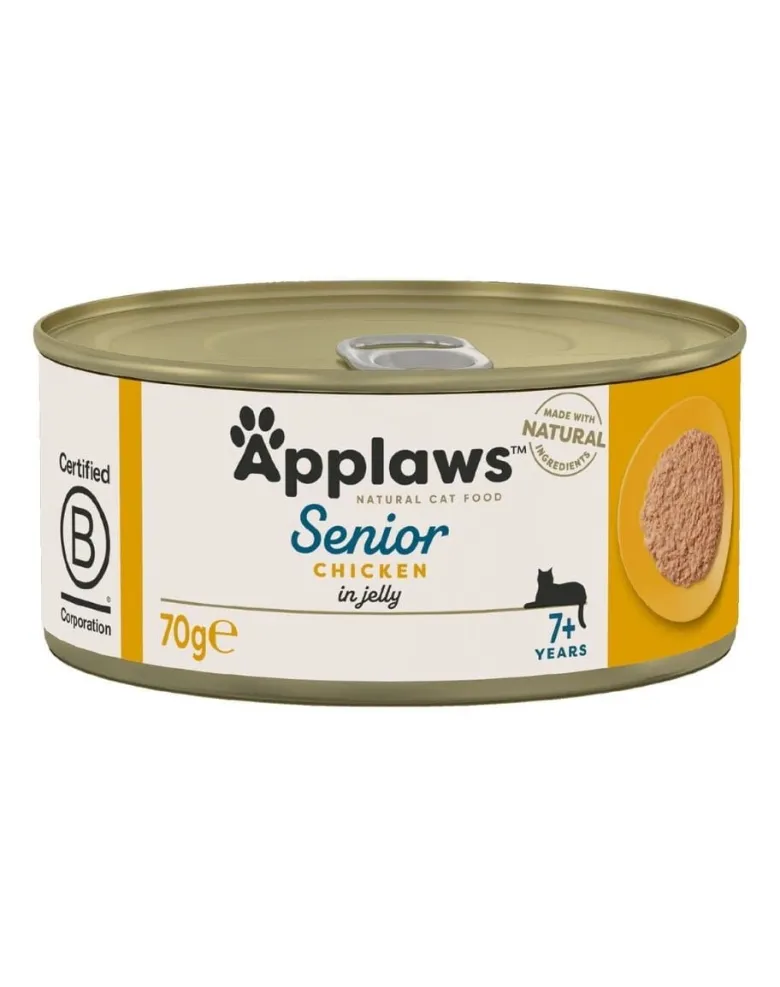 APPLAWS Cat Senior Chicken Pollo per gatti anziani 70g