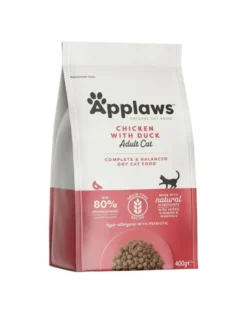 APPLAWS Pollo e anatra - Cibo secco per gatti 400 g