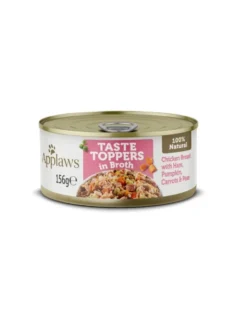 APPLAWS Taste Toppers Petto di pollo, prosciutto e zucca in brodo 12 x 156g