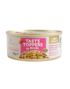 APPLAWS Taste Toppers Petto di pollo, salmone e zucca in brodo 6 x 156g