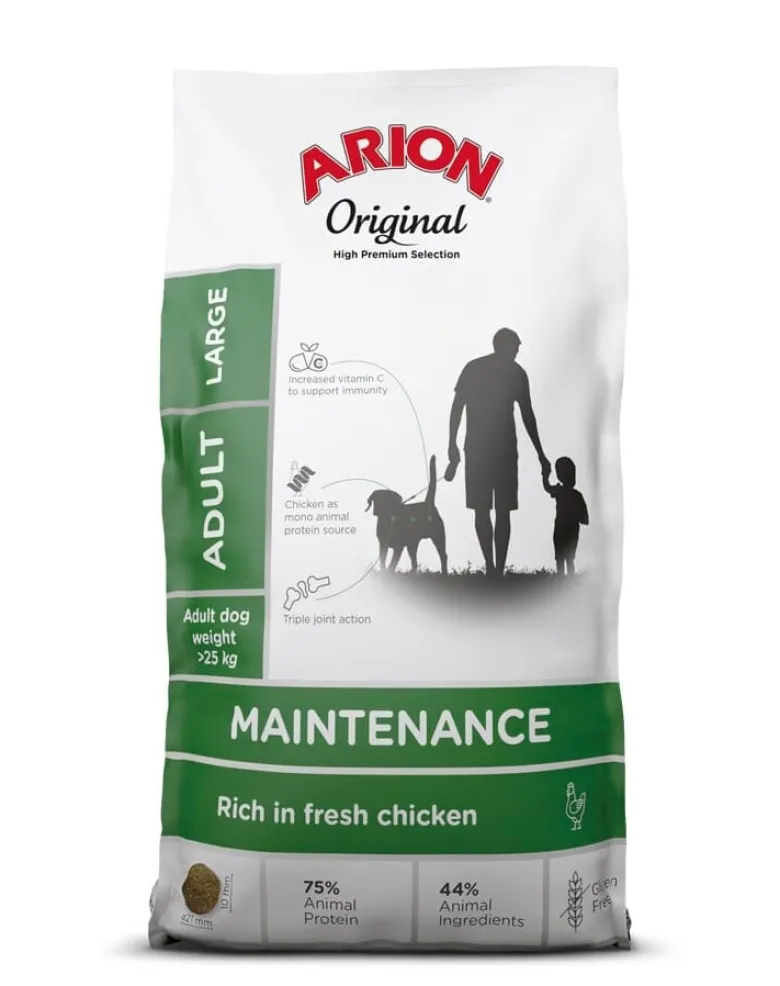 ARION Original Maintenance Adult Large Chicken Rice 12 kg