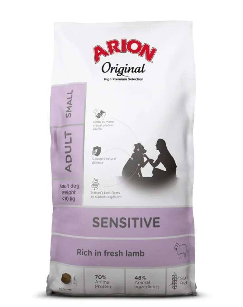 ARION Original Sensitive Adult Small Lamb Rice 7 kg