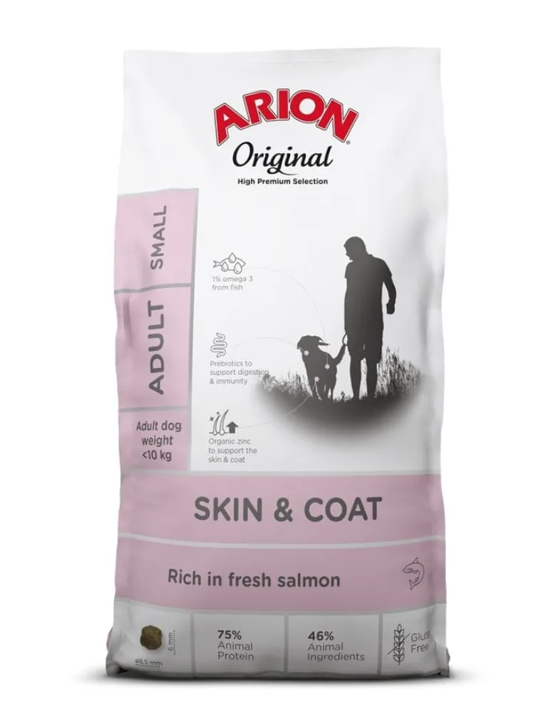 ARION Original Skin & Coat Adult Small Salmon Rice 2 kg