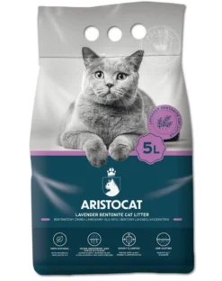 ARISTOCAT Lettiera in bentonite alla lavanda 15l (3x5l)