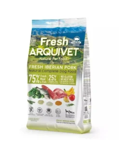 ARQUIVET Fresh Cibo semi-umido per cani maiale iberico e pesce oceanico 2,5 kg