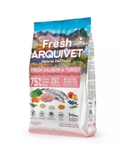 ARQUIVET Fresh Cibo semi-umido per cani salmone e tacchino 2,5 kg