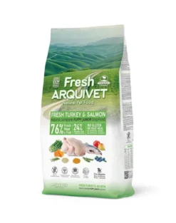 ARQUIVET Fresh Puppy Junior Cibo umido per cuccioli Tacchino e Salmone 10 kg