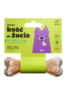 AZANKI Osso con insetti e cocco per cani S/M 12cm