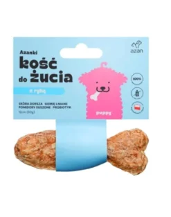 AZANKI Osso con pesce per cuccioli Puppy 12cm
