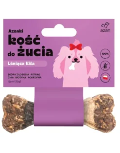 AZANKI Osso da masticare Lśniąca Kita per pelle e pelo sani 12cm