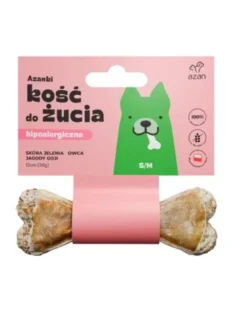 AZANKI Osso di pelle di cervo per cani S/M 12cm