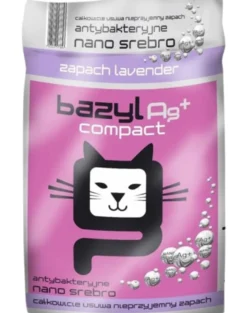 BAZYL Ag+ Compact Lavender 5 l lettiera di bentonite per gatti
