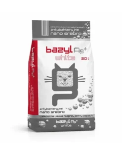 BAZYL Ag+ Compact White 20 L lettiera per gatti con nanosilver