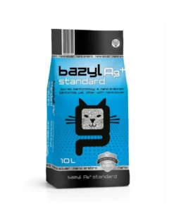 BAZYL Ag+ Standard 10 l lettiera per gatti in bentonite con nanosilver