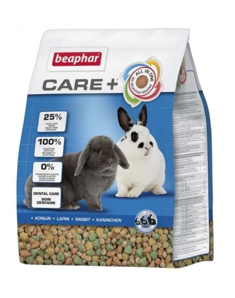 BEAPHAR Care+ Rabbit Cibo per conigli 1,5 kg