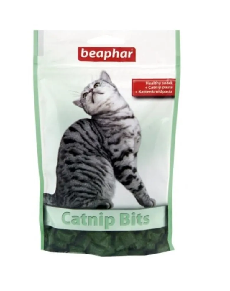 BEAPHAR Catnip Bits Croccantini all'erba gatta 150 g