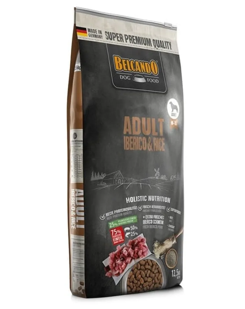 BELCANDO Adult Iberico & Rice M-XL 12.5 kg