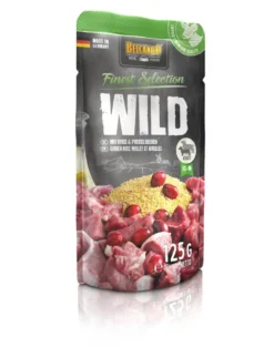 BELCANDO Bustina di selvaggina miglio mirtilli 125 g